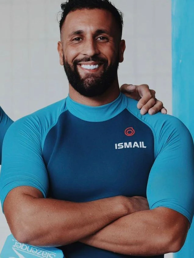 Ismail Barrouhhou, oprichter en hoofdlesgever bij starttoswim